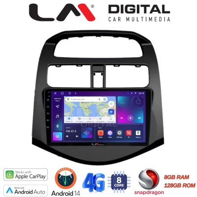 LM Digital - LM ZT8589 GPS Οθόνη OEM Multimedia Αυτοκινήτου για DAEWOO SPARK 20092016 (CarPlay/AndroidAuto/BT/GPS/WIFI/GPRS)