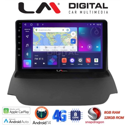 LM Digital - LM ZT8039 GPS Οθόνη OEM Multimedia Αυτοκινήτου για FORD ECOSPORT 20122017 (CarPlay/AndroidAuto/BT/GPS/WIFI/GPRS)