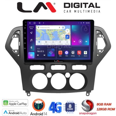 LM Digital - LM ZT8367A GPS Οθόνη OEM Multimedia Αυτοκινήτου για FORD MONDEO 2007 2010 (CarPlay/AndroidAuto/BT/GPS/WIFI/GPRS)