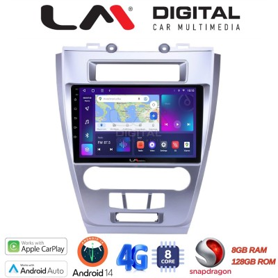 LM Digital - LM ZT8047 GPS Οθόνη OEM Multimedia Αυτοκινήτου για Ford Fusion 20122017 (CarPlay/AndroidAuto/BT/GPS/WIFI/GPRS)