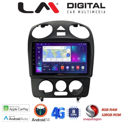 LM Digital - LM ZT8408 GPS Οθόνη OEM Multimedia Αυτοκινήτου για VW BEETLE 2003 2010 (CarPlay/AndroidAuto/BT/GPS/WIFI/GPRS)