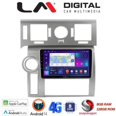 LM Digital - LM ZT8720 GPS Οθόνη OEM Multimedia Αυτοκινήτου για Hummer H2 2008 2009 (CarPlay/AndroidAuto/BT/GPS/WIFI/GPRS)