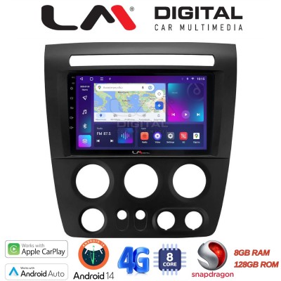 LM Digital - LM ZT8721 GPS Οθόνη OEM Multimedia Αυτοκινήτου για Hummer H3 2006 2011 (CarPlay/AndroidAuto/BT/GPS/WIFI/GPRS)