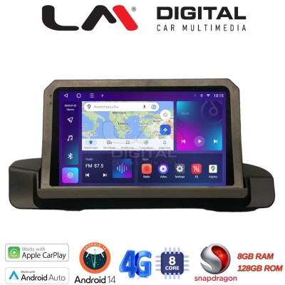 LM Digital - LM ZT8895 GPS Οθόνη OEM Multimedia Αυτοκινήτου για BMW 3 series (E90-91-92) 2005-2012 (CarPlay/AndroidAuto/BT/GPS/W