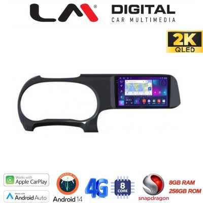 LM Digital - LM ZQ8388 GPS Οθόνη OEM Multimedia Αυτοκινήτου για HYUNDAI i10 2020 (CarPlay/AndroidAuto/BT/GPS/WIFI/GPRS)