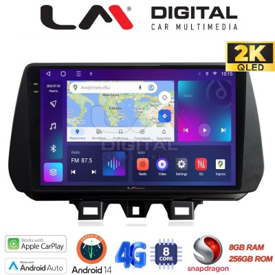 LM Digital - LM ZQ8555 GPS Οθόνη OEM Multimedia Αυτοκινήτου για Hyundai Tucson 2019 2020 (CarPlay/AndroidAuto/BT/GPS/WIFI/GPRS)