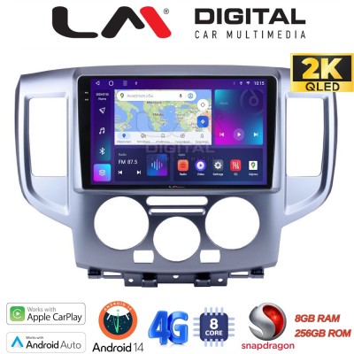 LM Digital - LM ZQ8685 GPS Οθόνη OEM Multimedia Αυτοκινήτου για Nissan NV200 2009 (CarPlay/AndroidAuto/BT/GPS/WIFI/GPRS)