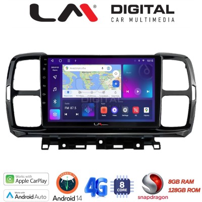 LM Digital - LM ZT8996 GPS Οθόνη OEM Multimedia Αυτοκινήτου για Citroen C5 AirCross 2017 2021 (CarPlay/AndroidAuto/BT/GPS/WIFI/