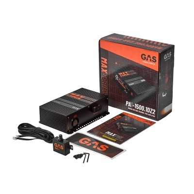 MAX PA1-1500.1DZ2 One channel ενισχυτής αυτοκινήτου Gas Audio Power 2ohm 3000W MAX PA1-1500.1DZ2 One channel ενισχυτής αυτοκινήτου Gas Audio Power 2ohm 3000W