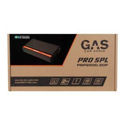 Two channel amplifier αυτοκινήτου Gas PRO SPL POWER PSP2500.2DF