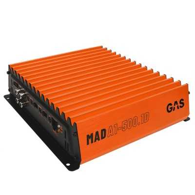 MAD A1-500.1D Monoblock amplifier αυτοκινήτου Gas Audio Power MAD A1-500.1D Monoblock amplifier αυτοκινήτου Gas Audio Power
