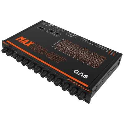PRO Equalizer αυτοκινήτου Gas Audio Power Level 2 MAX EQ2-9BT