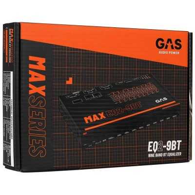 PRO Equalizer αυτοκινήτου Gas Audio Power Level 2 MAX EQ2-9BT