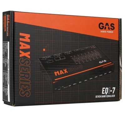 PRO Equalizer αυτοκινήτου Gas Audio Power Level 1 MAX EQ1-7