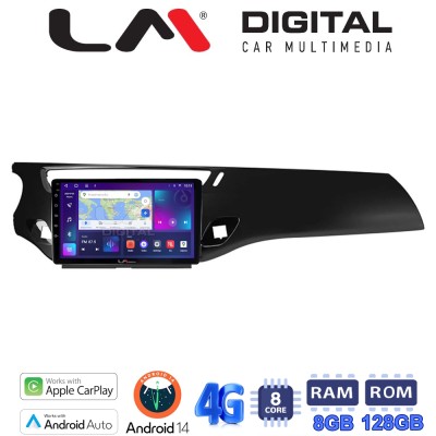 LM Digital - LM ZT8940B GPS Οθόνη OEM Multimedia Αυτοκινήτου για Citroen C3 /DS3 2009 2016 (CarPlay/AndroidAuto/BT/GPS/WIFI/GPR