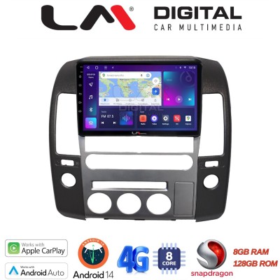 LM Digital - LM ZT8683 GPS Οθόνη OEM Multimedia Αυτοκινήτου για Nissan Navara 2006 2016 (CarPlay/AndroidAuto/BT/GPS/WIFI/GPRS)