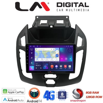 LM Digital - LM ZT8858 GPS Οθόνη OEM Multimedia Αυτοκινήτου για Ford Transit 2013 2015 (CarPlay/AndroidAuto/BT/GPS/WIFI/GPRS)