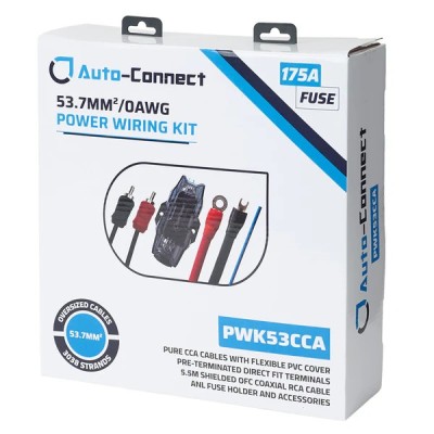 PWK53CCA Pure CCA Wiring Kit Auto Connect 53.7mm²