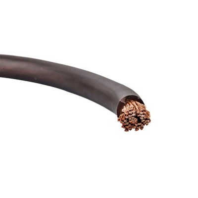 PC53OFCB Pure OFC 53.7mm², 20m Power Wire Auto Connect, black Sold by the meter