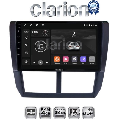 CLARION GL32272 Οθόνη OEM Multimedia Αυτοκινήτου για SUBARU IMPREZA-FORESTER 20092012 (CarPlay/AndroidAuto/BT/GPS/WIFI/GPRS)
