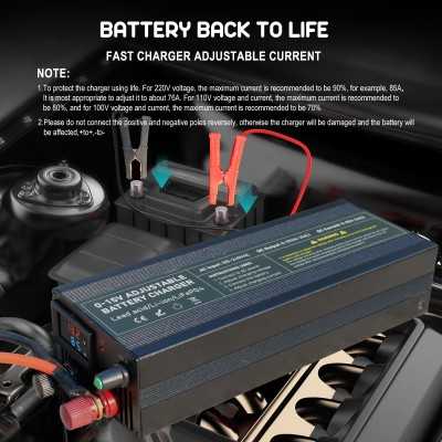 Φορτιστής 0-15,5V 0- 85A LiFePo4- Lion-AGM-GEL DT85A Φορτιστής 0-15,5V 0- 85A LiFePo4- Lion-AGM-GEL DT85A