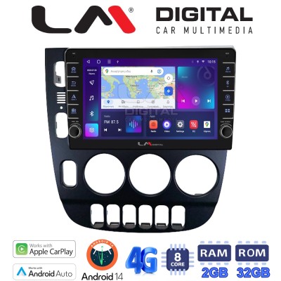 LM Digital - LM ZG8506 GPS Οθόνη OEM Multimedia Αυτοκινήτου για Mercedes ML W163 1998 2002 (CarPlay/AndroidAuto/BT/GPS/WIFI/GPR