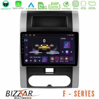 Bizzar F Series 8Core Android14 4+64GB Nissan X-Trail T31 Navigation Multimedia Tablet 10" Με Carplay & Android Auto