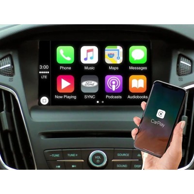 Ford Sync 3 Wireless CarPlay/Android Auto Interface & Camera In