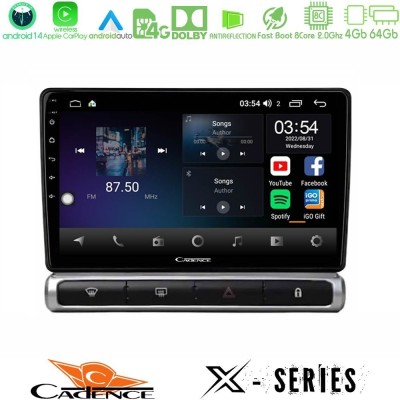 Cadence X Series Citroen C3 2016- 8core Android 14 4+64GB Navigation Multimedia Tablet 9"