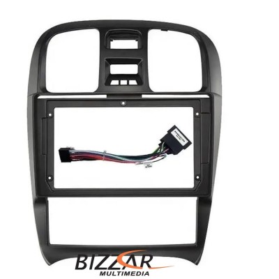 Bizzar LQ Series 4Core Android14 2+32GB Hyundai Sonata 2001-2005 Navigation Multimedia Tablet 9" Με Carplay & Android Auto