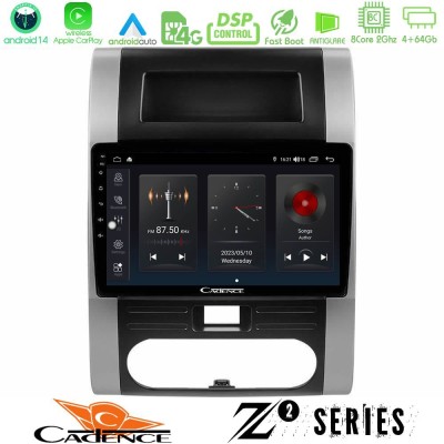 Cadence Z2 Series 8Core Android14 4+64GB Nissan X-Trail T31 Navigation Multimedia Tablet 10" Με Carplay & Android Auto