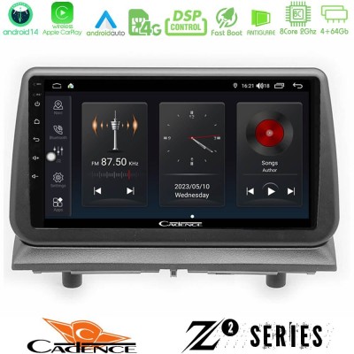 Cadence Z2 Series 8Core Android14 4+64GB Dodge Nitro 2007-2011 Navigation Multimedia Tablet 9" Με Carplay & Android Auto Με Carp