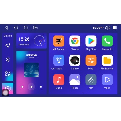 CLARION GL74330 Οθόνη OEM Multimedia Αυτοκινήτου για CITROEN BERLINGO - PEUGEOT PARTNER 2019 (CarPlay/AndroidAuto/BT/GPS/WIFI/GP