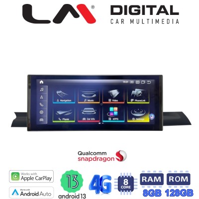 LM Digital - LM JFK420 8128 Οθόνη OEM Multimedia Αυτοκινήτου για AUDI A4/A5 2016 2021 (CarPlay/AndroidAuto/BT/GPS/WIFI/GPRS) LM Digital - LM JFK420 8128 Οθόνη OEM Multimedia Αυτοκινήτου για AUDI A4/A5 2016 2021 (CarPlay/AndroidAuto/BT/GPS/WIFI/GPRS)
