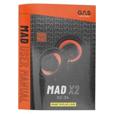 MAD X2-34 Ομοαξονικά ηχεία αυτοκινήτου 3,5" 100 W Gas Audio Power MAD X2-34 Ομοαξονικά ηχεία αυτοκινήτου 3,5" 100 W Gas Audio Power