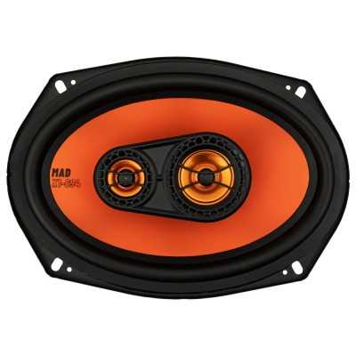 MAD X1-694 Ομοαξονικά ηχεία αυτοκινήτου 6"x9" 200 W Gas Audio Power