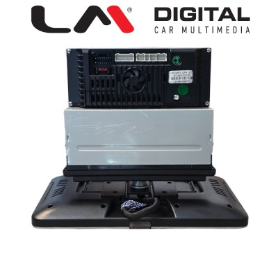 LM Digital - LM V4R12 GPS Οθόνη OEM Multimedia Αυτοκινήτου για Οθόνη universal τύπου tablet με 1DIN βάση από πίσω (CarPlay/Andro