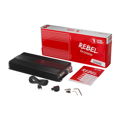Rebel RA3600W BASS HABIT 1 CHANNEL CLASS D