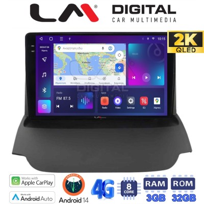 LM Digital - LM ZD8039 GPS Οθόνη OEM Multimedia Αυτοκινήτου για FORD ECOSPORT 20122017 (CarPlay/AndroidAuto/BT/GPS/WIFI/GPRS)