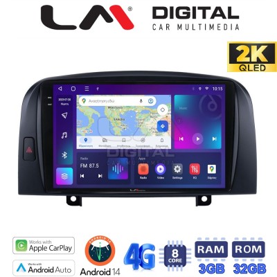 LM Digital - LM ZD8247 GPS Οθόνη OEM Multimedia Αυτοκινήτου για Hyundai Sonata 2006 2009 (CarPlay/AndroidAuto/BT/GPS/WIFI/GPRS)