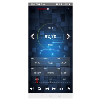 Clarion CD-P3-P17 Radio/Usb/Bt/Aux/RDS