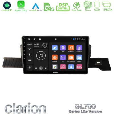 Cadence Z2 Series 8Core Android14 4+64GB Citroen C3 You 2025- Navigation Multimedia Tablet 9" Με Carplay & Android Auto