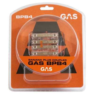 Ακροδέκτης ηχείων 4mm² Gas Audio Power BPB4 Ακροδέκτης ηχείων 4mm² Gas Audio Power BPB4