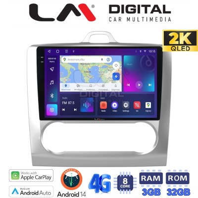 LM Digital - LM ZD8328 GPS Οθόνη OEM Multimedia Αυτοκινήτου για FORD FOCUS 20042012 (CarPlay/AndroidAuto/BT/GPS/WIFI/GPRS)