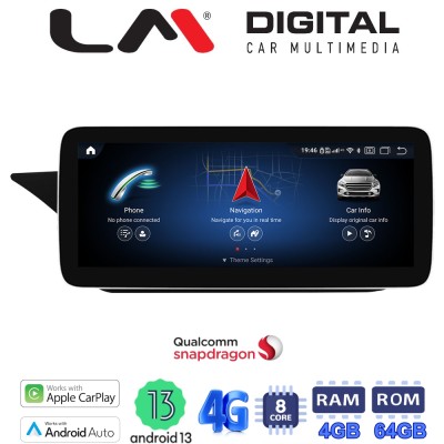 LM Digital - LM JFK502 464 Οθόνη OEM Multimedia Αυτοκινήτου για Mercedes W212 2009 2012 με εργοστασιακό σύστημα NTG 4.0 (CarPla