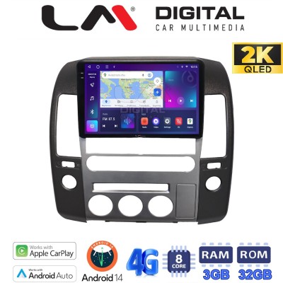 LM Digital - LM ZD8683 GPS Οθόνη OEM Multimedia Αυτοκινήτου για Nissan Navara 2006 2016 (CarPlay/AndroidAuto/BT/GPS/WIFI/GPRS)