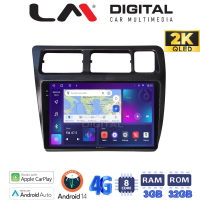 LM Digital - LM ZD8910 GPS Οθόνη OEM Multimedia Αυτοκινήτου για Toyota Corolla 1992 1997 (CarPlay/AndroidAuto/BT/GPS/WIFI/GPRS)