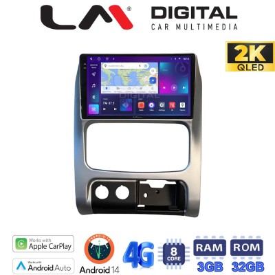 LM Digital - LM ZD8736 GPS Οθόνη OEM Multimedia Αυτοκινήτου για JEEP CHEROKEE & LIBERTY 2002-2007 (CarPlay/AndroidAuto/BT/GPS/WI