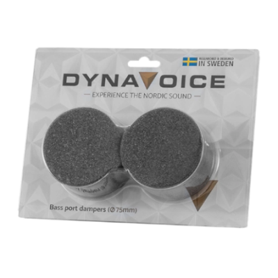 Bass port damper 75 mm Dynavoice DAM-75 2 PCS