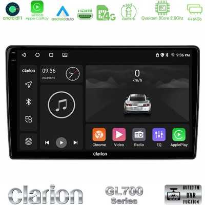Clarion GL700 Series 8Core Android13 4+64GB Isuzu D-MAX 2020-2023 Navigation Multimedia Tablet 9" Με Carplay & Android Auto